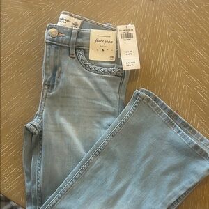 Abercrombie Kids Sky Blue Flare Jeans